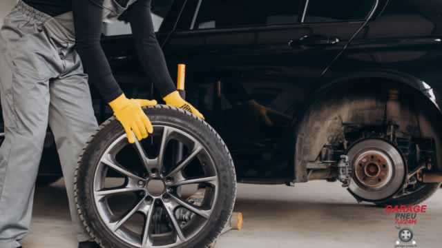 remplacer pneu