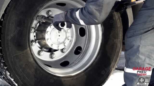 depannage pneu crevé à domicile