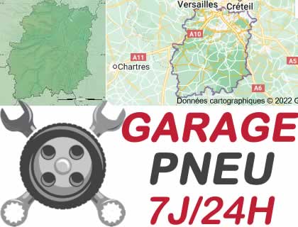 Garage pneus Essonne 91
