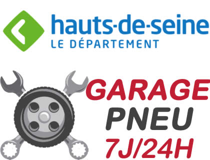 Garage pneus Hauts-de-Seine 92