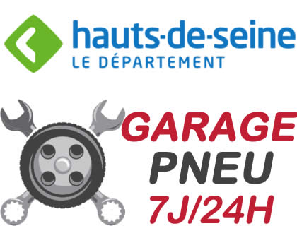 Garage pneus Hauts-de-Seine 92