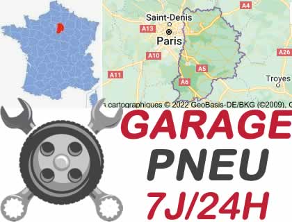 Garage pneus Seine et marne 77
