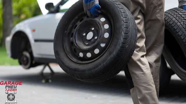 urgence réparation pneu