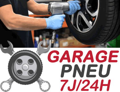 garage réparation pneus à Millemont
